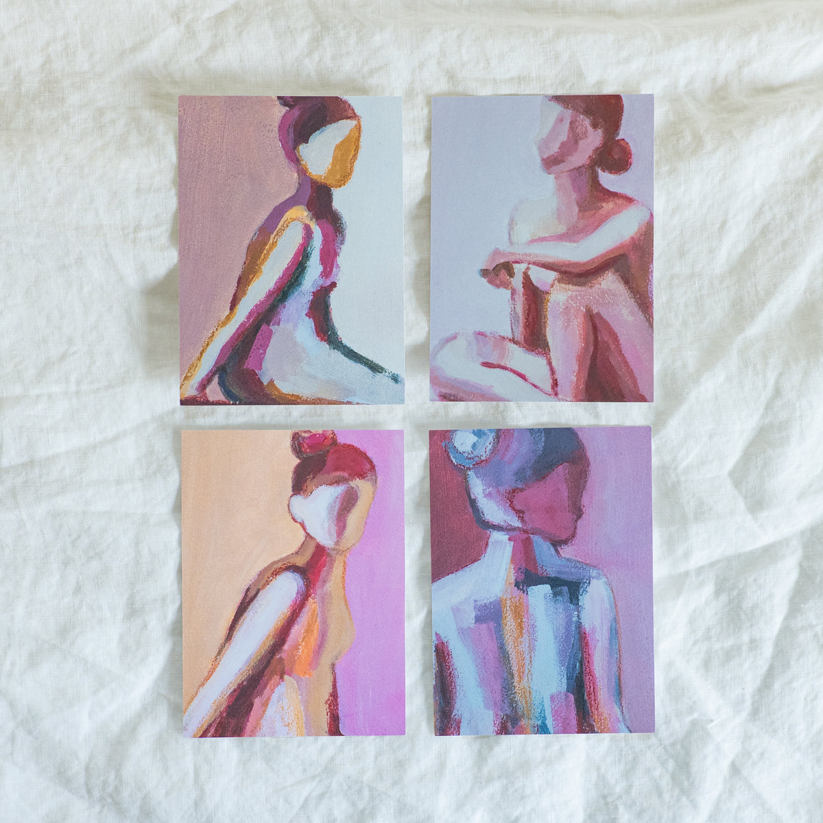 Figure Studies Notecard Set